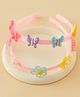 Babyhug Hair Bands with Butterfly & Floral Applique Pack of 2 Free Size - Multicolor
