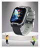 Spiky 4G Video Calling & Built In GPS Multifunctional Smart Watch - Black