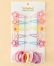 Babyhug Hair Accessories Combo Sets Pack of 18 Free Size - Multicolor