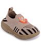 PASSION PETALS Animal Applique Detailed & Abstract Designed Musical Shoes - Brown & Black