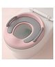 NEWTON BOX Baby Potty Seat with Backrest & Splash Guard  - Pink