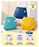 SuperBottoms Padded Underwear for 3-4Y Babies | Potty Training Pants for Mess-Free Diaper-Free Time | Lil Explorer's Club | Pack of 3