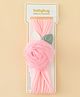 Babyhug Headbands with Floral Applique - Pink