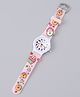 Babyhug  Free Size Analog Watch - Pink & White