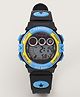 Babyhug Free Size Digital Watch - Black & Blue