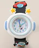 Babyhug Free Size Analog Watch With Space Theme Applique - Black