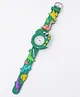 Babyhug Free Size Analog Watch With Dino Applique - Green
