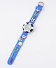 Babyhug Free Size Analog Watch With Football Design - Blue