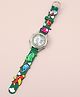 Babyhug Free Size Digital Watch With Space Theme Applique - Green