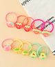 Babyhug Hair Rubber Bands Pack of 10 - Multicolor