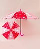 Babyhug Free Size Umbrella with Kitty Print - Pink