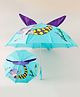 Babyhug Umbrella With Mermaid Print & Applique - Blue