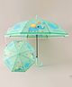 Babyhug Free Size Elephant Printed Umbrella - Light Green