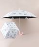 Pine Kids Free Size Floral Printed Umbrella - Pink & Light Blue