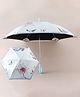 Pine Kids Free Size Floral Printed Umbrella - Light Blue