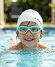 Pine Kids Swimming Goggles and Cap Set with Adjustable Fit- Light Green