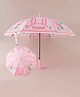 Babyhug Free Size Bunny Printed Umbrella - Pink