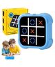 MUREN Tic Tac Toe 4-in-1 Digital Game, Handheld Portable Educational Puzzle Board Games for Kids and Adults, Perfect for Travel, Road Trips, and Birthday Gifts -Battery Operated-Color May vary