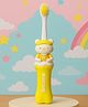 The Cheeky Kidzz Baby Supersoft Bristles Attractive Cap Cartoon Manual Toothbrush For Babies Everyday Use BPA Free (YELLOW)