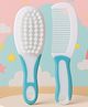The Cheeky Kidzz Baby Ultras Soft Bristles Hair Care Brush And Comb Set Attractive Design for Babies Grooming BPA Free (BLUE)
