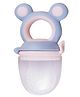 Tinny Tots Premium Baby Soother Fruit Vegetable Food Feeder Nibbler Teether For 3-24 Months Babies BPA Free (Blue)