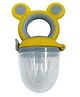 Tinny Tots Premium Baby Soother Fruit Vegetable Food Feeder Nibbler Teether For 3-24 Months Babies BPA Free (Yellow)