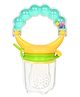 Tinny Tots Baby Fresh Fruit Vegetable Food Sucker Feeder Musical Rattle Nibbler Soother for Babies BPA Free (MULTI-COLOUR)