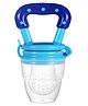 Tinny Tots Baby Premium Fresh Fruit Vegetable Food Feeder Sucker Masher Nibbler Soother Teether for Babies BPA Free (BLUE)