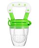 Tinny Tots Baby Premium Fresh Fruit Vegetable Food Feeder Sucker Masher Nibbler Soother Teether for Babies BPA Free (GREEN)