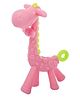Tinny Tots Baby Soft Silicone Giraffe Shape Teething Bendable Teether For Babies Oral Dental Care BPA-Free (ANY COLOUR)