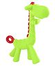 Tinny Tots Baby Soft Silicone Giraffe Shape Teething Bendable Teether For Babies Oral Dental Care BPA-Free (COLOUR MAY VARY)