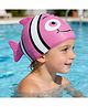 Babyhug Fish Shaped Swimming Cap Free Size - Purple