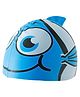 Babyhug Fish Shaped Swimming Cap Free Size - Blue