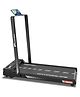 Powermax Fitness WALKPAD 3HP Compact Motorized Treadmill for Home-Office use with Remote Control, Joggingpad for Max User 110kg, Top Speed 10km/h, 1000x400mm Running Deck, LED Display, iPad Holder