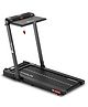 Powermax Fitness JogPad-3 (4HP Peak) Motorized 2 in 1 Under Desk Treadmill for Home Workout | Walkingpad | Remote Control, Max user 110kg, Top speed 12 kmph, LED Display, Bluetooth,Speaker,ipad holder