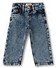JusCubs Denim Woven Washed Straight Fit Jeans - Blue