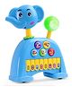 StarAndDaisy Musical Animal Toy for Baby, 3-in-1 Kids Learning Toy with Piano Keys Toys, Animal Sounds, Rotating Head-Elephant