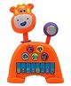 StarAndDaisy Musical Animal Toy for Baby, 3-in-1 Kids Learning Toy with Piano Keys Toys, Animal Sounds, Rotating Head-Giraffe