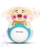 StarAndDaisy Musical Bunny Piggy Bank, Roly Poly Self-Balancing Coin Bank- Piggy