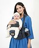 StarAndDaisy 3-in-1 Baby Carrier with Hip Seat, Multi Carry Positions Front & Back, Ergonomic Baby Carrier with Waist Straps, Padded Shoulder Support & Storage Pockets -Grey