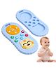 FunBlast Remote Shaped Silicone Teether Toy for Babies  Pack of 1 - Blue