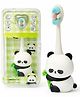 NeonateCare Kids Cartoon Toothbrush,Cute Panda Design, Extra Soft Microfiber Bristles, for Ages 2-10 Years - Black panda toothbrush