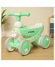 Tondu Saturn Baby Push Scooter with TPE Wheels, Ergonomic Seat, 1-4 Years, 20 Kg Capacity (Sea Green)