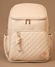 Bay jalebi Super Trooper Luxe Diaper Bag - Ecru