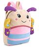 Play Nation Beetle Soft Toy Bag  Multicolor| Backpack for Pre-School| Picnic & Travel| Plush & Lightweight| Adjustable Padded Shoulder Strap| Fancy Mini Backpack for Boys & Girls - Height 16 Inches