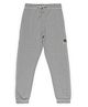 ALAN JONES Cotton Blend Knit Solid Joggers - Light Grey