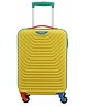 American Tourister Splash SP Small Cabin Polypropylene Hard 8 Wheels Spinner Kid Luggage/Suitcase/Trolley Bag for Travel - Super Sonic Yellow - Height 55 cm