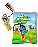 Seraphina Baby English Krishna Cloth Book for Baby 6+ Months|Krishna Sensory Book for Babies with Textures, Flaps, Pockets, Rattle & Squeeker Sounds