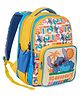 CITIZEN Ohana Backpack for Kids - 6 To 9 Years, 17L Yellow & Blue - 15 Inches