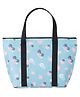 House Of Quirk Reusable Lunch Bag Insulated Lunch Box with Aluminum Foil Lunch Tote Handbag for Women Men School  Office - Blue Tropical
